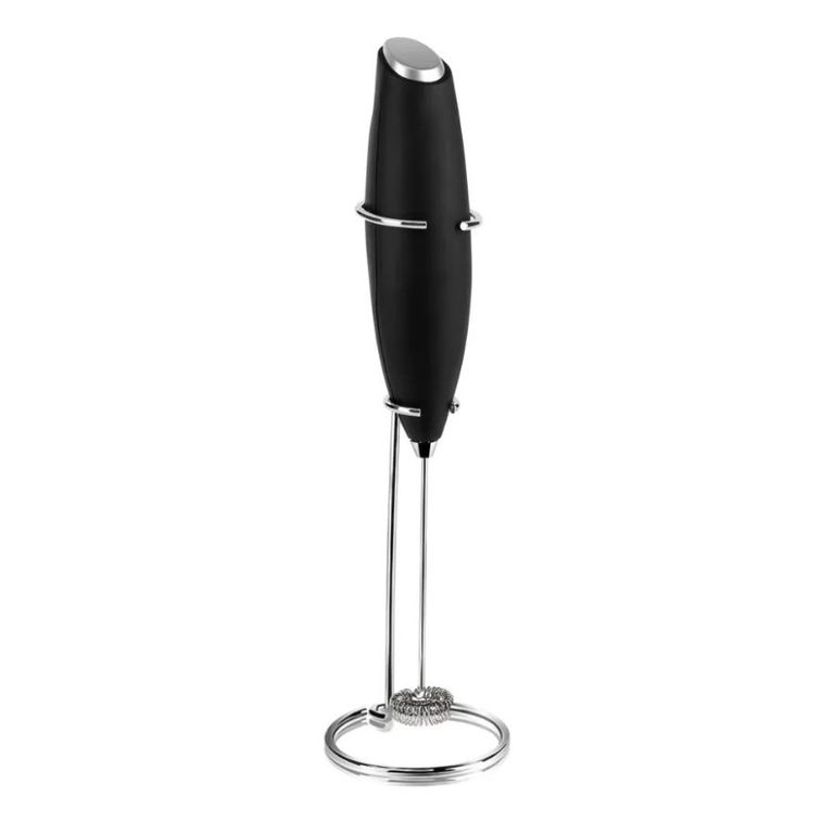 Espumador De Leche Portatil Recargable Con Soporte Para Cafe Y Latte