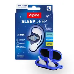 ALPINE - Tapones Para Dormir SleepDeep Multisize S/M/L