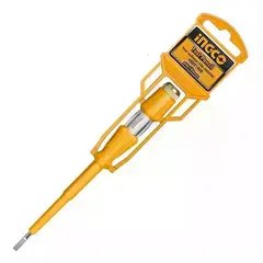 INGCO - Medidor Detector Probador De Voltaje 100-500v Destorni Amarillo