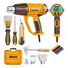 INGCO - Pistola De Calor Digital 2000w 50600 C +acc Hg2000581