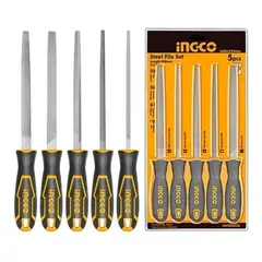 INGCO - Set De Limatones Para Metal 5 Piezas