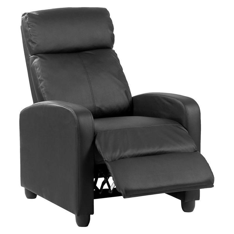 NOVAHUS - Berger Reclinable De Pu 100X62X685 Cm Negro