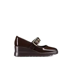 WEIDE - Zapatos Taco PU Acharolado Mujer Taco CuÃ±a GH222