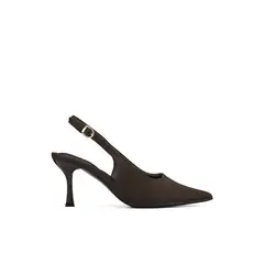 WEIDE - Zapatos Taco PU Textil Mujer Aguja GH223