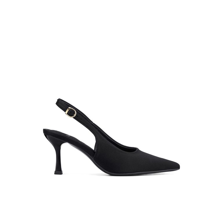 Zapatos Taco PU Textil Mujer Aguja GH223