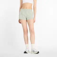 NEW BALANCE - Short Mujer Sport RC3 Beige