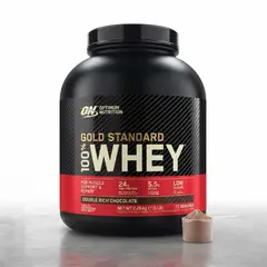 GEEKEE - Optimum Nutrition Proteína Gold Standard Whey 2.26k rich Chocolat