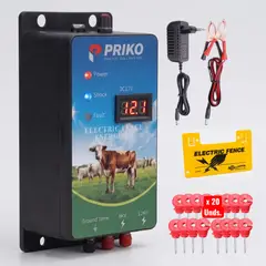 GENERICO - Energizador Cerco Ganadero Agricola Electrificado Cerca Electrica Valla Seguridad Ganado Priko