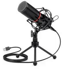 REDRAGON - Micrófono Profesional Condensador USB Blazar GM300