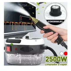 GENER - Limpiador Vapor 2500W Alta Presión Cocina Baño Auto