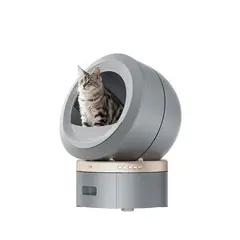 MOVA - Arenero Inteligente para Gatos Gran Espacio Abierto LR10 Prime Gris.
