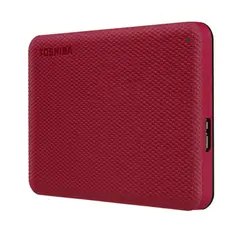 TOSHIBA - Disco Duro Canvio Advance 2TB USB 3.0 Rojo