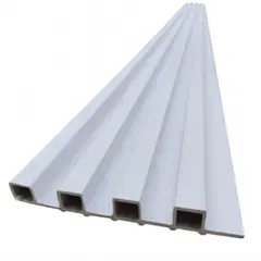 DOER - Wall Panel WPC Decorativo Blanco Polar, 240x16, 22mm, Caja 10 Unids.