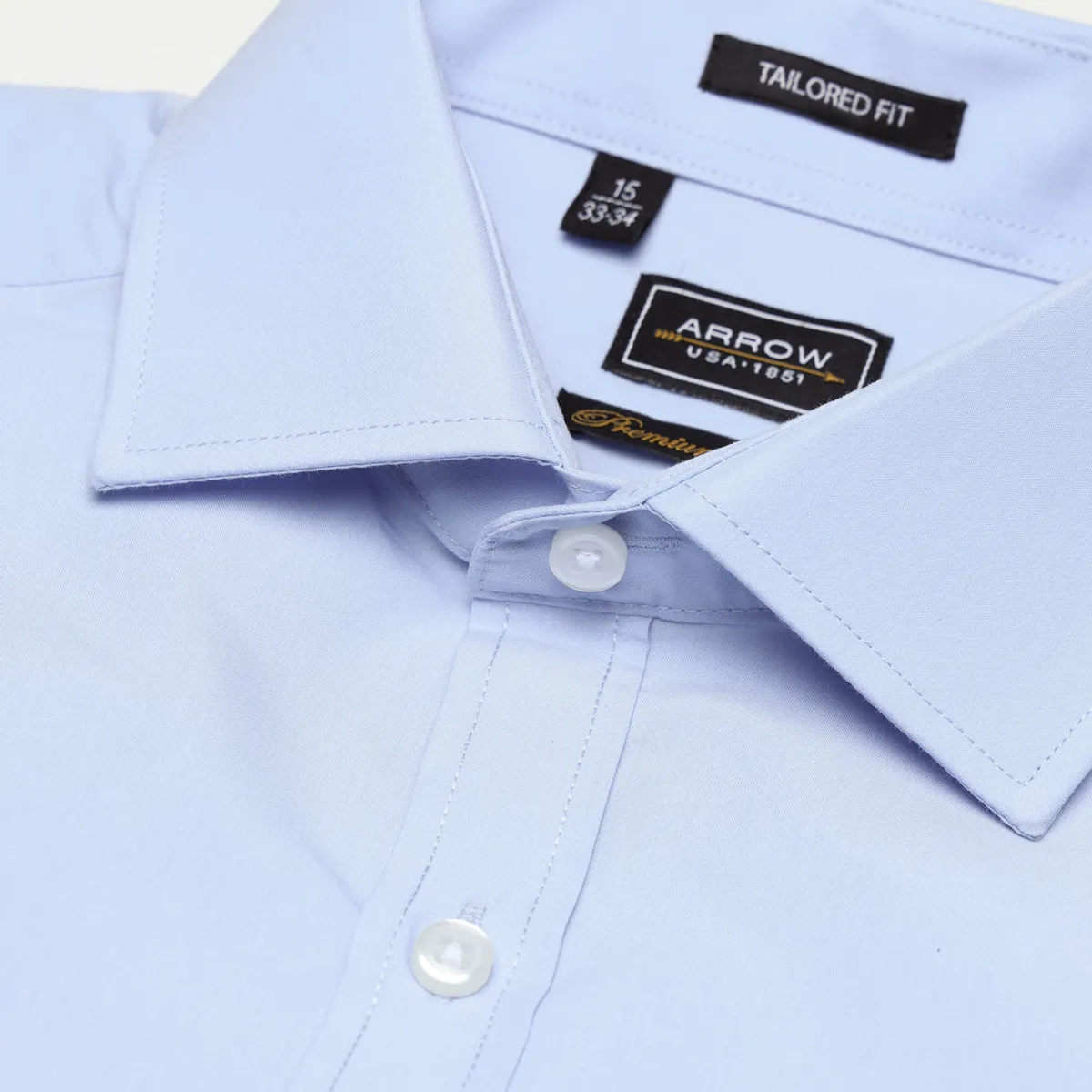 ARROW - Camisa Formal Lisa Tailored Fit Celeste Arrow ARROW