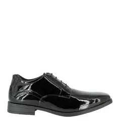 LONDON ADIXT - Zapato de Vestir Hombre Negro Charol Hart