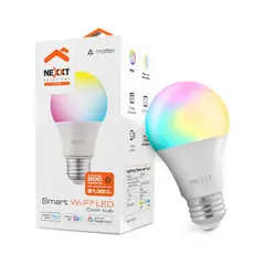 NEXXT SOLUTIONS - Ampolleta Smart Nexxt NHB-C120M - RGB, Control por App y Voz
