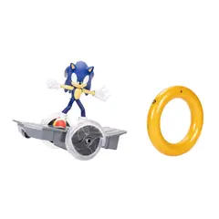 SONIC - Skate R/C figura articulada y mando Gold Ring