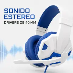 GENERICO - Audifonos Gamer Con Microfono Led 3.5mm Cable 2m