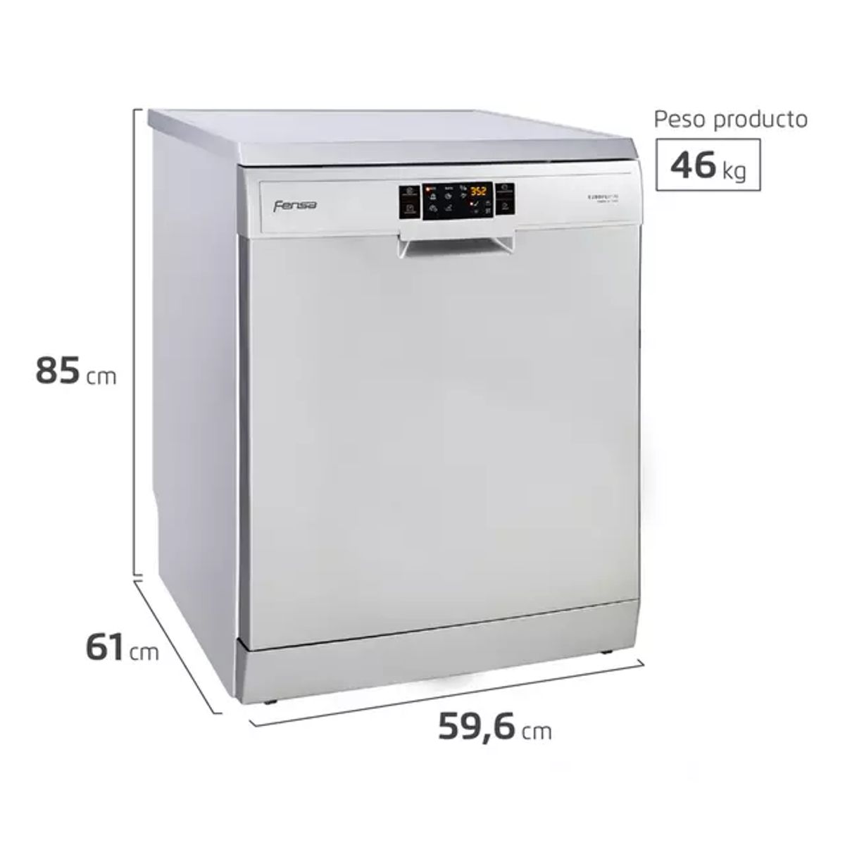 Lavavajillas Fensa 13 Cubiertos Europe 9770, marca FENSA - Foto Principal