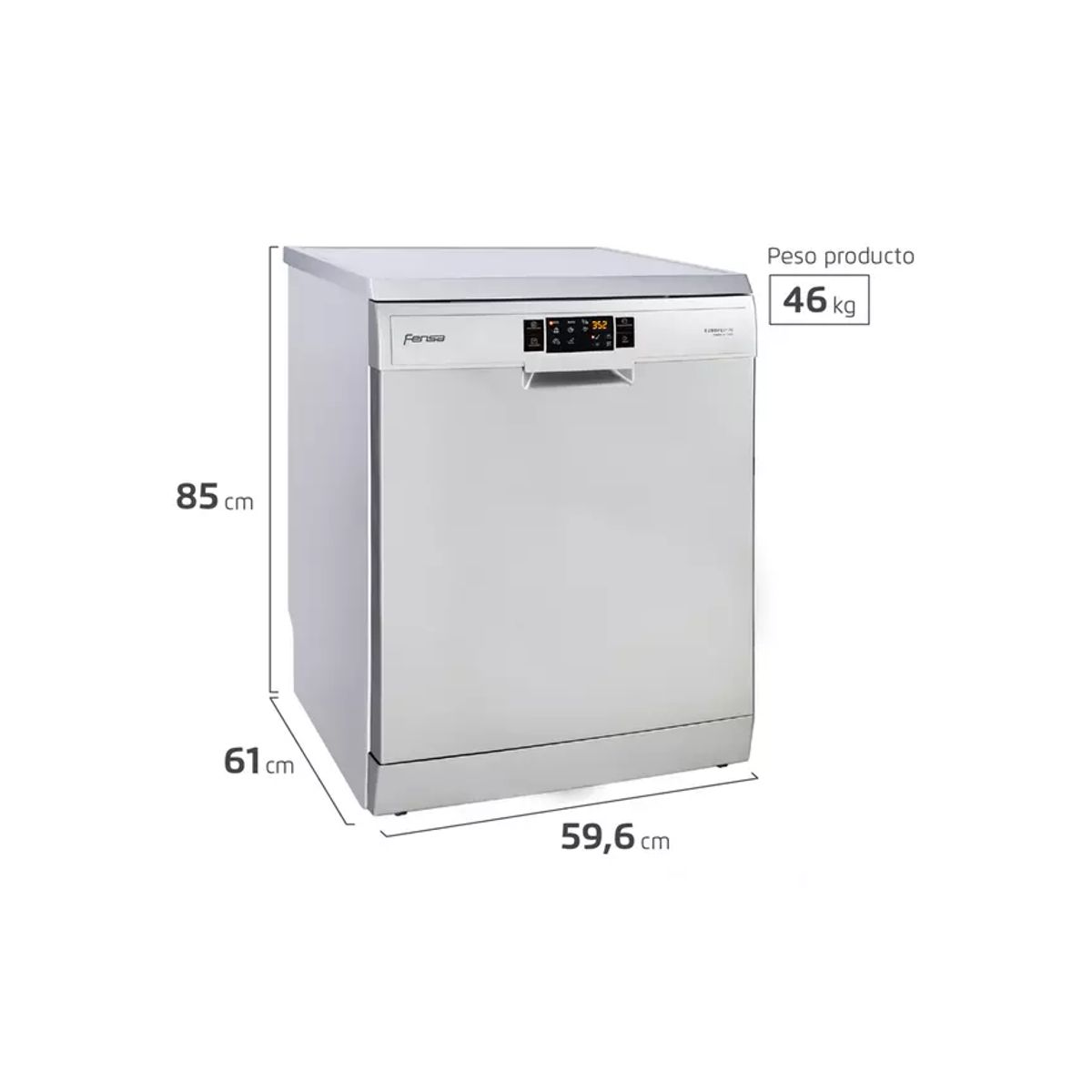 Lavavajillas Fensa 13 Cubiertos Europe 9770, marca FENSA - Foto Principal