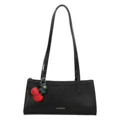 AZALEIA - Cartera Mujer Denia Baguette Negro
