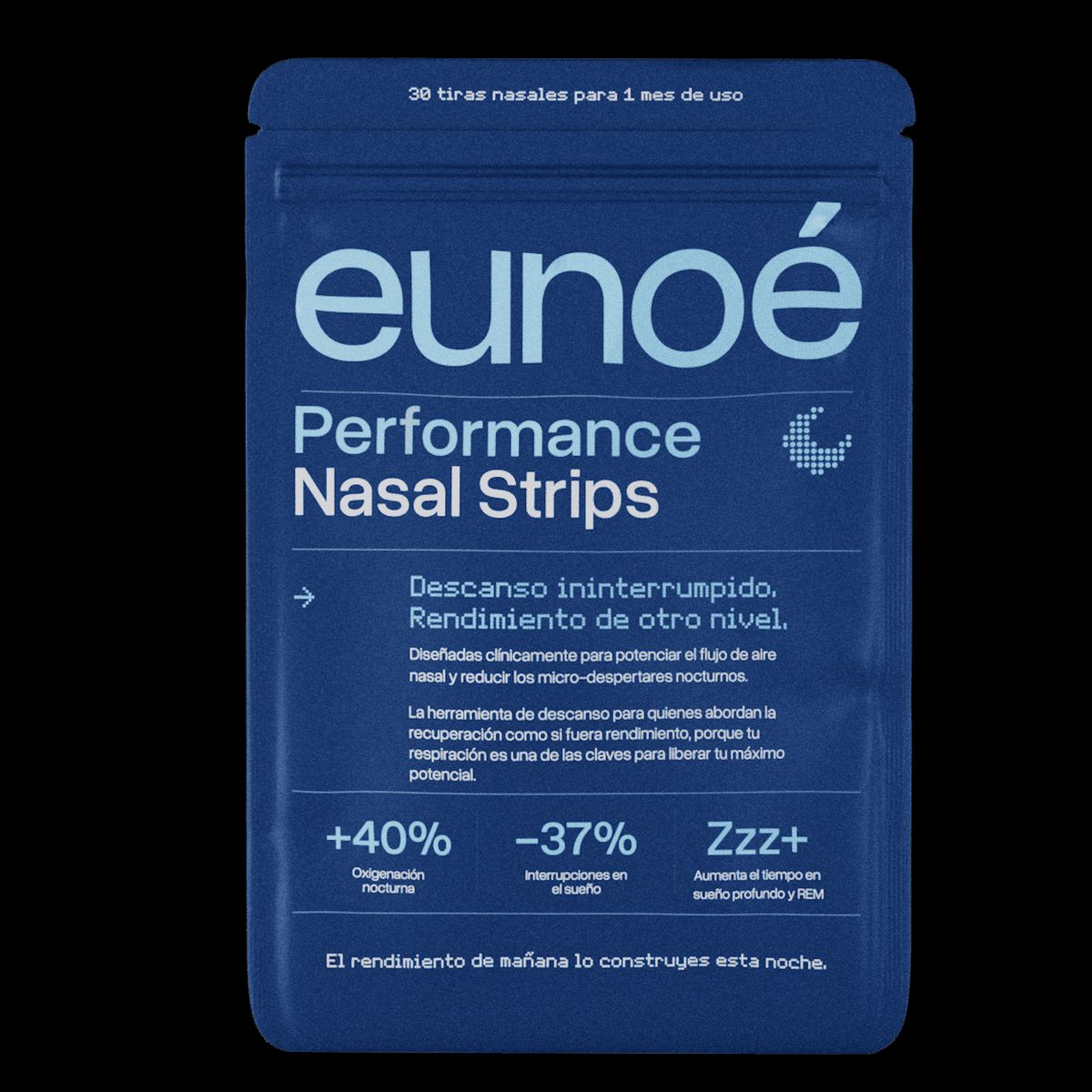 EUNOE - Dormir mejor , Tiras Nasales , Parche Nasal, 30 días, eunoe