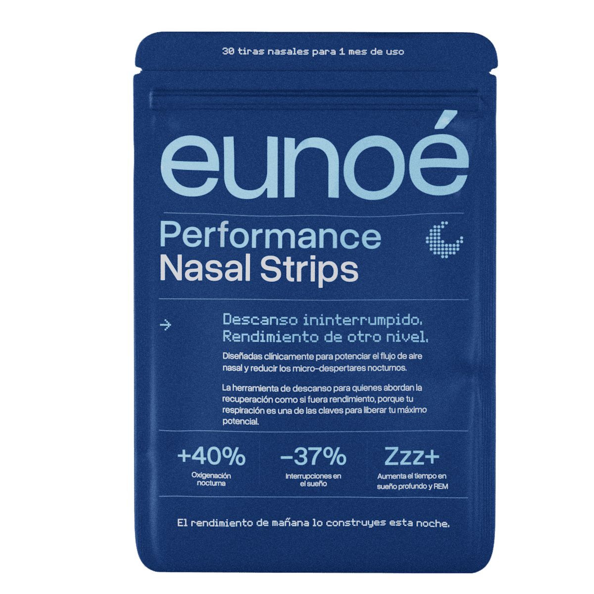 EUNOE - Dormir mejor , Tiras Nasales , Parche Nasal, 30 días, eunoe