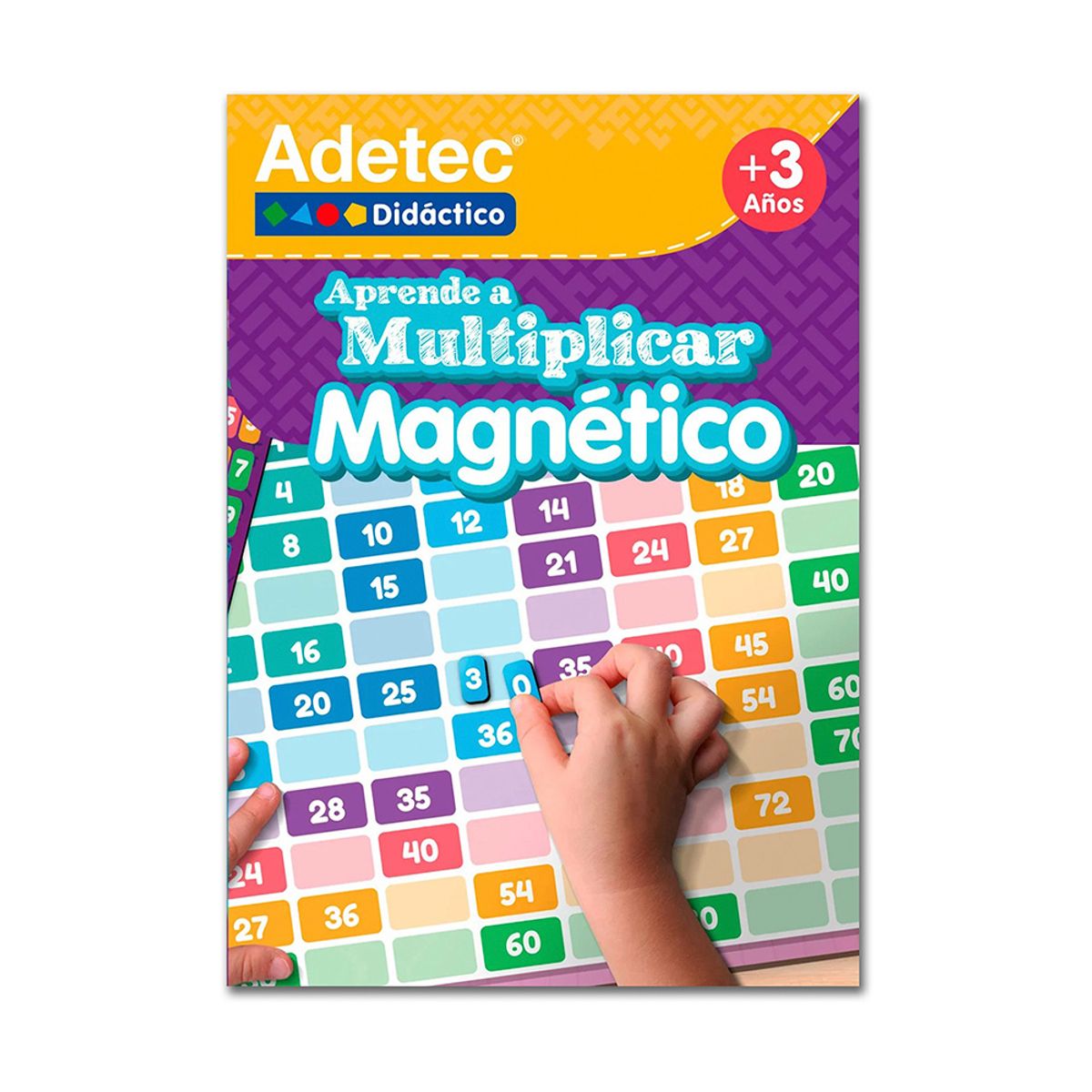ADETEC - Lámina Magnética Aprende a Mulitplicar Adetec