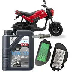 LIQUI MOLY - KIT DE MANTENCION HONDA NAVI ACEITE STREET 10W30 (Semi)
