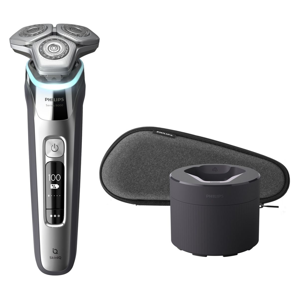 PHILIPS - Afeitadora Eléctrica Húmeda Recargable Con 3 Unidades Philips