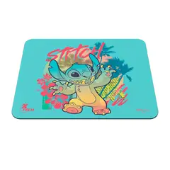 XTECH - XTA-D100ST-BL, Mousepad Disney Stitch, Tela, Base Antideslizante, 22 x 18 cm, Azul