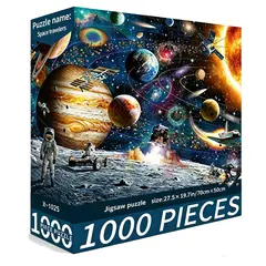 MOONCORE - Una Creativo Rompecabezas 1000 Piezas 75x50cm Puzzle Espacio