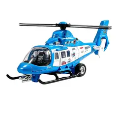 DANWEILE - Helicóptero de juguete grande Azul