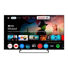 SHARP - Smart TV 4T-C50HM6160L 50" 4K Ultra HD Google TV