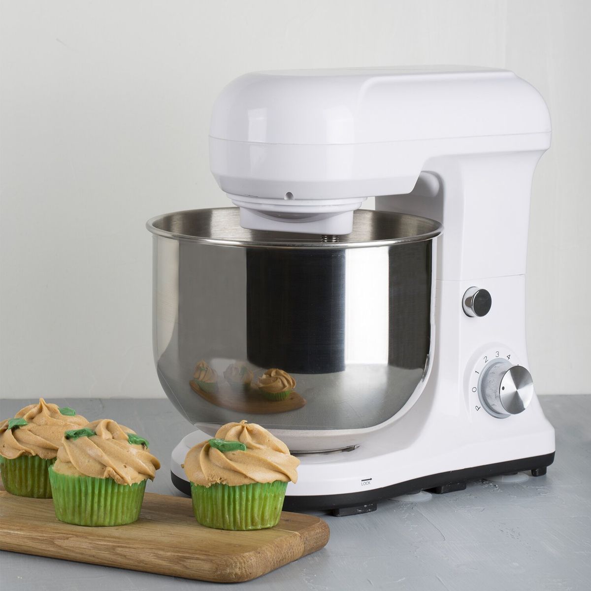 EASYWAYS - Batidora de Pedestal Art Mixer Blanco 4,3 Lt EasyWays