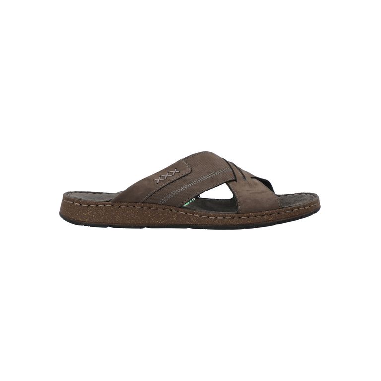 Sandalia Cuero Hombre Bay Gris