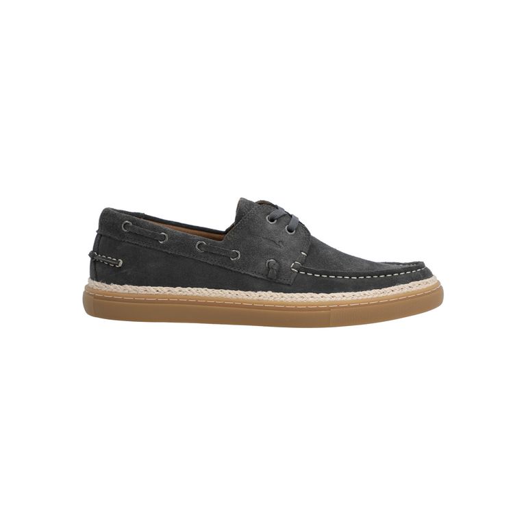 Zapato Cuero Hombre Forks Gris