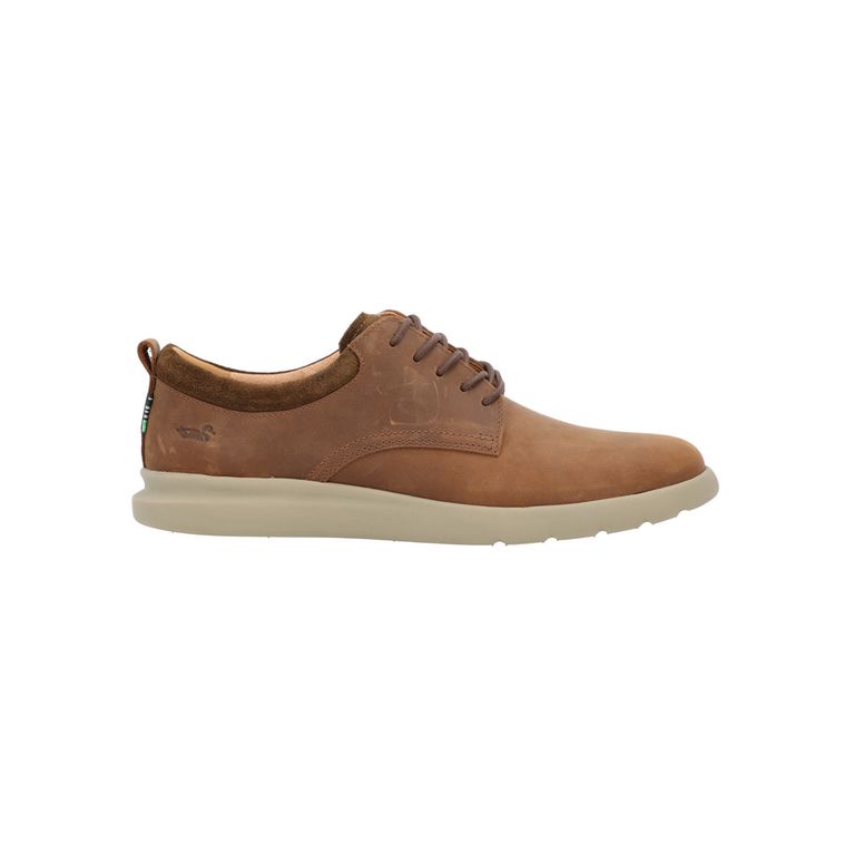 Zapato Cuero Hombre Anse Café