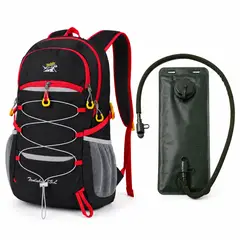 GENERICO - Kit Mochila Trekking 25L + Bolsa Hidratación 3L