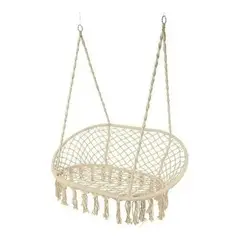 NORPLAT - Mecedora Para Terraza Tipo Columpio de macrame