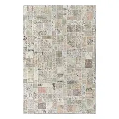 CONSORCIO PERSA - Alfombra Lana, Patchwork Estambul 3.50 x 2.50 mts. 0034