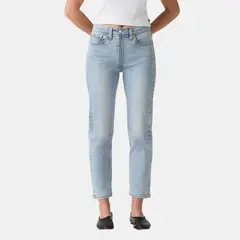 LEVIS - Jeans Mujer Wedgie Straight Zip Azul