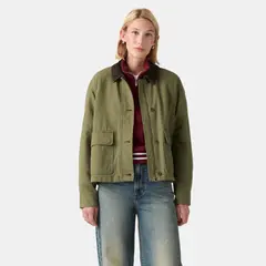 LEVIS - Chaqueta Mujer Bree Cropped Chore Verde