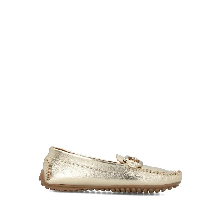 Mocasin Mujer Rodeo Dorado
