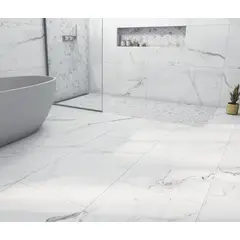 ELIANE - Porcelanato Esmaltado Carrara Satinado 60x120