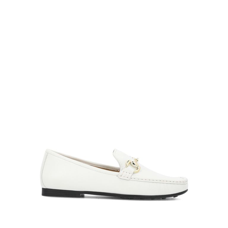 Mocasin Mujer Lonera Blanco
