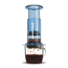 AEROPRESS - Clear Blue Original + Accesorios y Filtros
