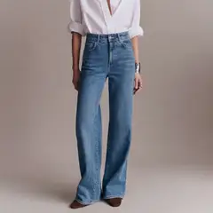 BIJOU - Pantalón denim claro