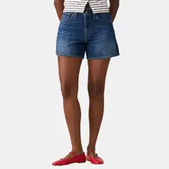 LEVIS - Short Mujer Cinch Mid Thigh Azul