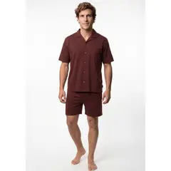 KAYSER - Pijama Hombre Verano 2 piezas Algodón 770824-BUR
